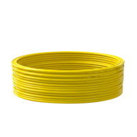 Arco plano 40cm Amarelo - 12 unidades