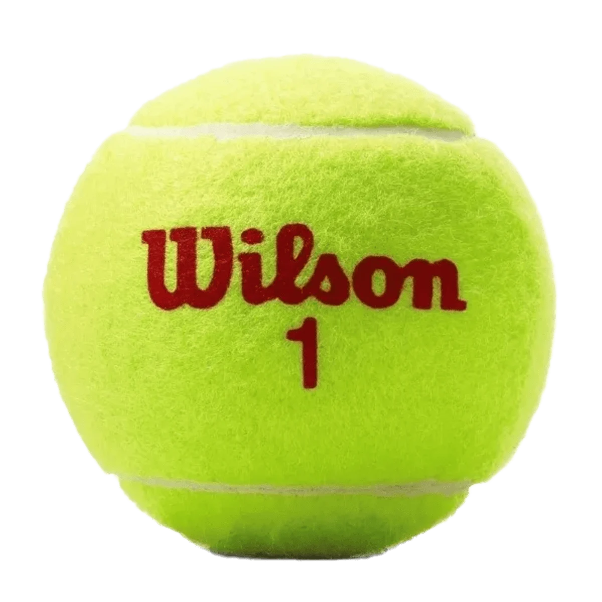 Bolinha/bola de tênis de campo estágio 3 (vermelha 75%) iniciantes Wilson US Open - tubo com 3 und
