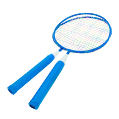 Kit de Badminton Infantil com 2 Raquetes, 1 Peteca e 1 Bola de Espuma Loire						