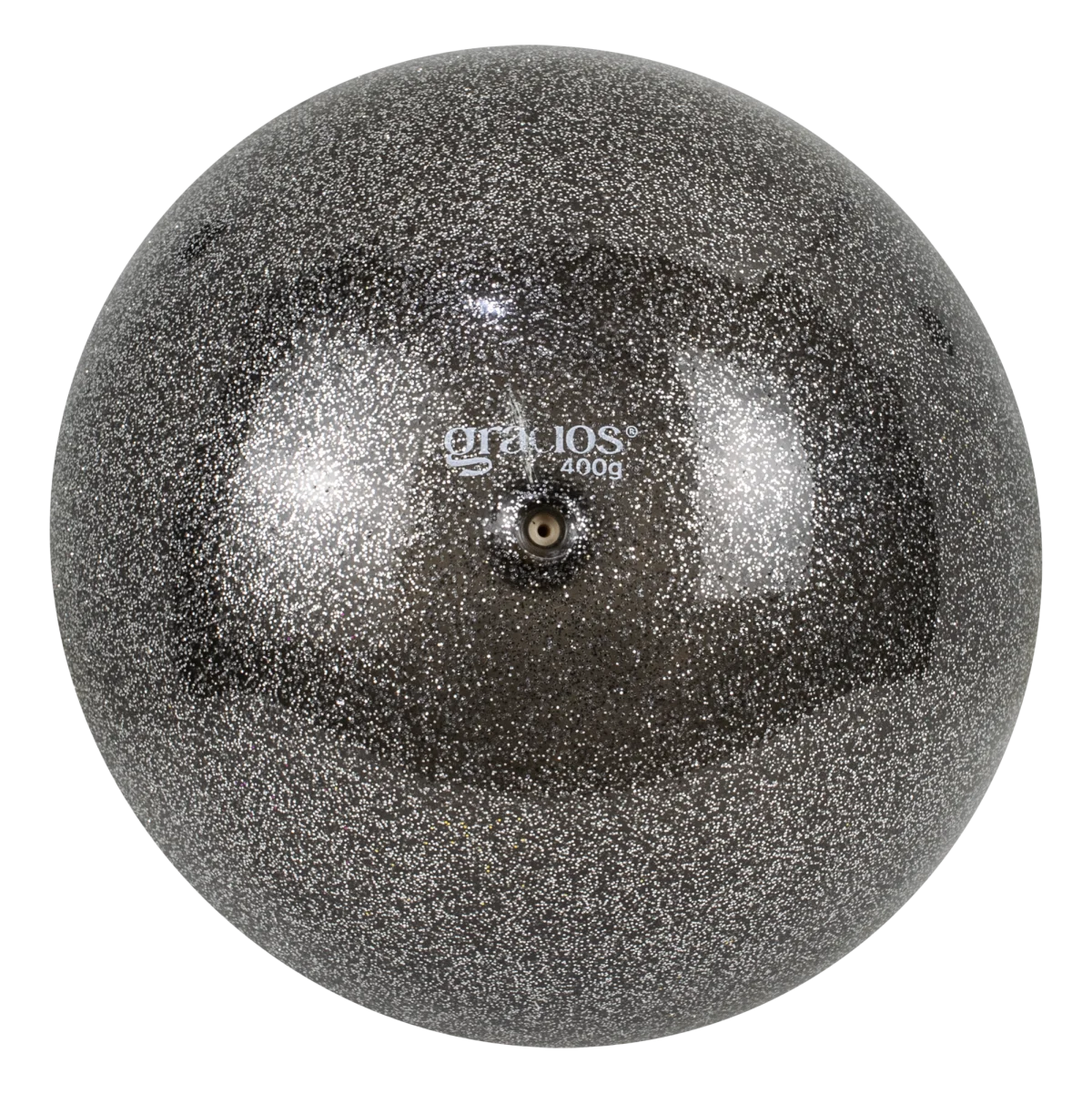 Bola Ginástica Rítmica Oficial 400g Glitter Gracios - Roxo