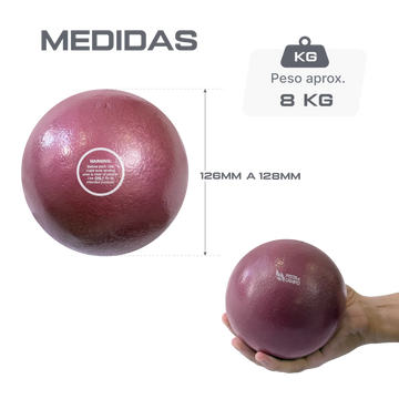 Peso de Arremesso 8 kg em Ferro para Atletismo Pista e Campo