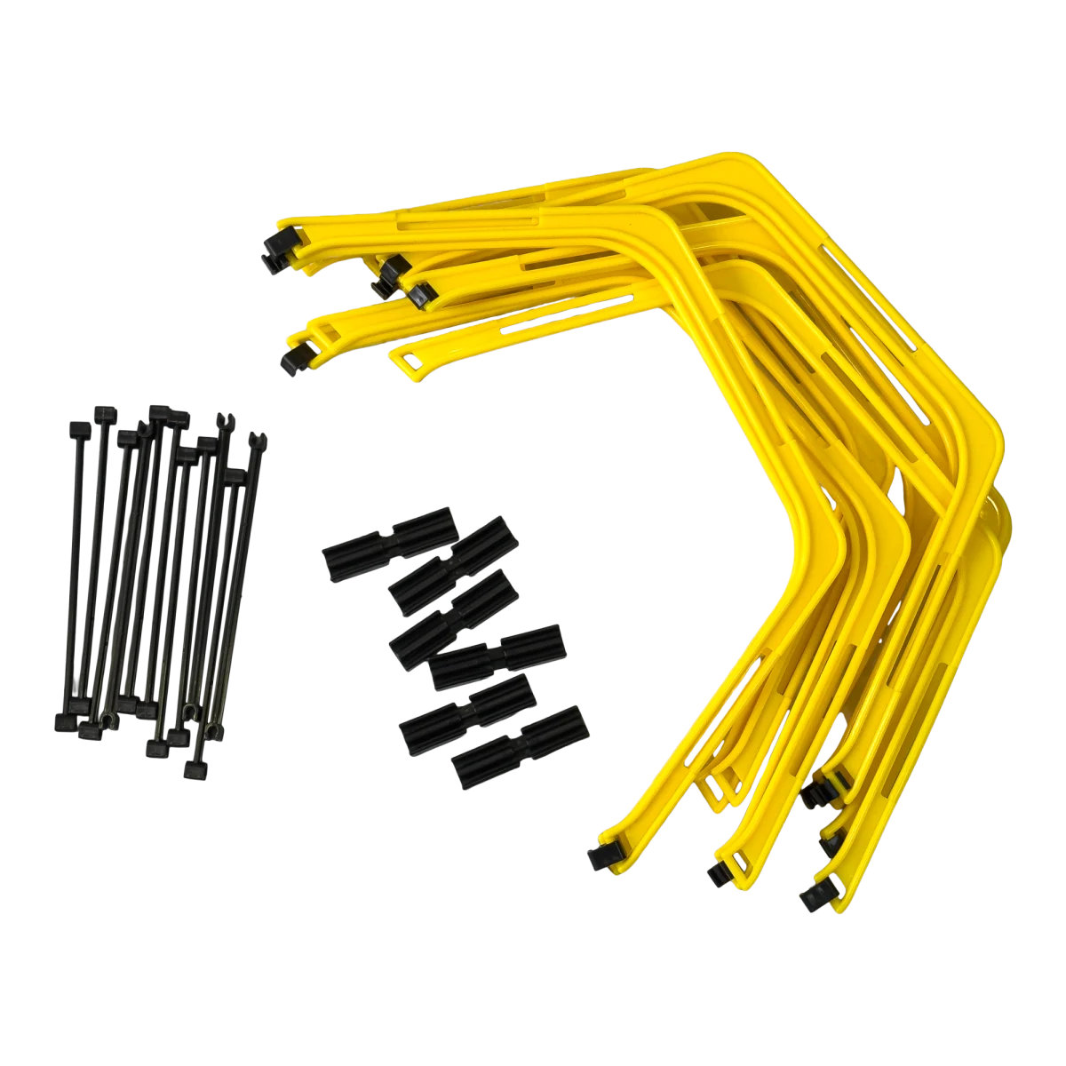 Arco plano Barreira Hexagonal - cnj 6 pcs
