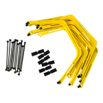 Arco plano Barreira Hexagonal - cnj 6 pcs