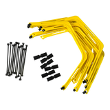 Arco plano Barreira Hexagonal - cnj 6 pcs