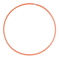 Arco bambolê de plástico 75cm Reises - cnj com 12 und