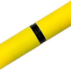 Bastão haste de PVC 1m desmontável em duas partes amarelo Velden