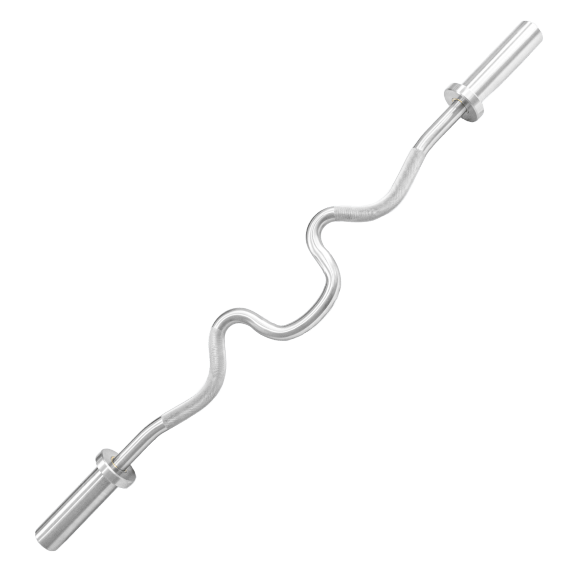 Barra W Super Curl 1,20m Olimpica Hard Cromo Profissional Envolst