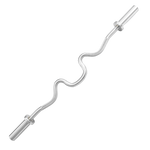 Barra W Super Curl Olímpica 1,20 m Hard Chrome Envolst