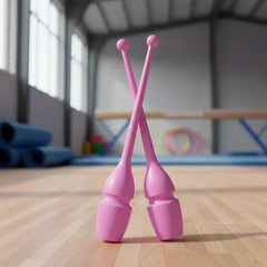Maças de ginástica rítmica infantil 38~40cm Pista e Campo - Rosa