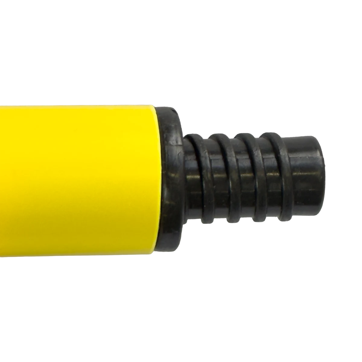 Bastão haste de PVC 1,50m desmontável em três partes amarelo Velden