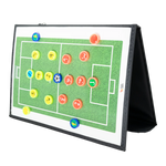 Prancheta tática magnética com caneta para treinamento de futebol society Pista e Campo - Modelo pasta preta