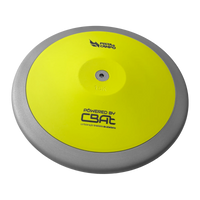 Disco de atletismo de aço e ABS 1,5kg Powered by CBAt