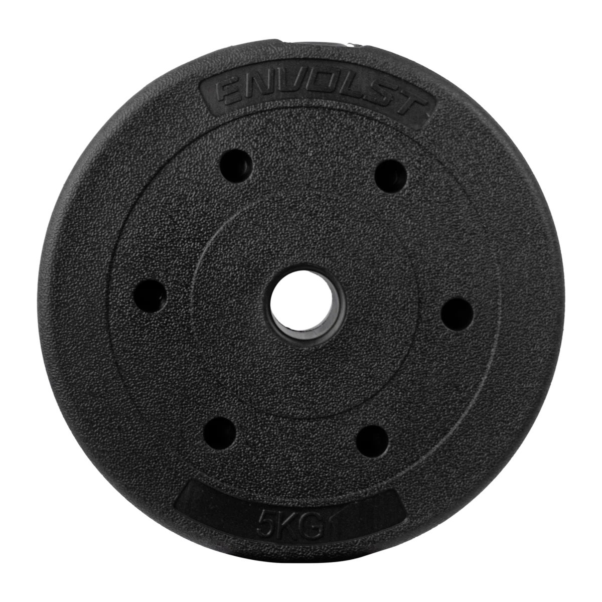 Anilha Emborrachada 5Kg Cement Furo 31mm Envolst