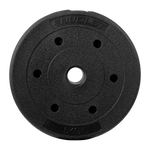 Anilha Emborrachada 5Kg Cement Furo 31mm Envolst