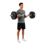 Barra W Super Curl Olímpica 1,20 m Hard Chrome Envolst