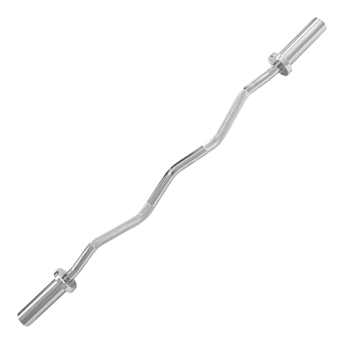 Barra W Curl 1,20m Olimpica Cromada Envolst