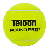 Bolas de Tênis Teloon POUND PRO + ITF tubo com 3 un.