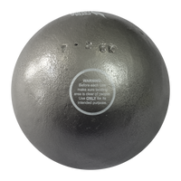 Peso de ferro 7,26kg Pista e Campo