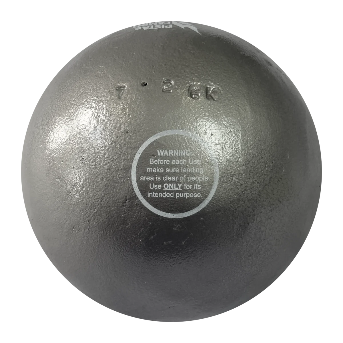 Peso de ferro 7,26kg Pista e Campo