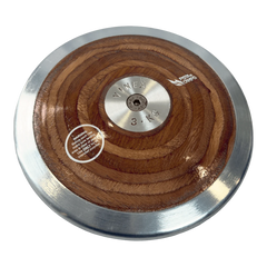 Disco de aço e madeira 3kg Pista e Campo