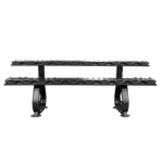 Suporte Expositor Horizontal para 10 Pares de Dumbbells Envolst