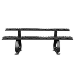 Suporte Expositor Horizontal para 10 Pares de Dumbbells Envolst
