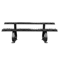 Suporte Expositor Horizontal para 10 Pares de Dumbbells Envolst