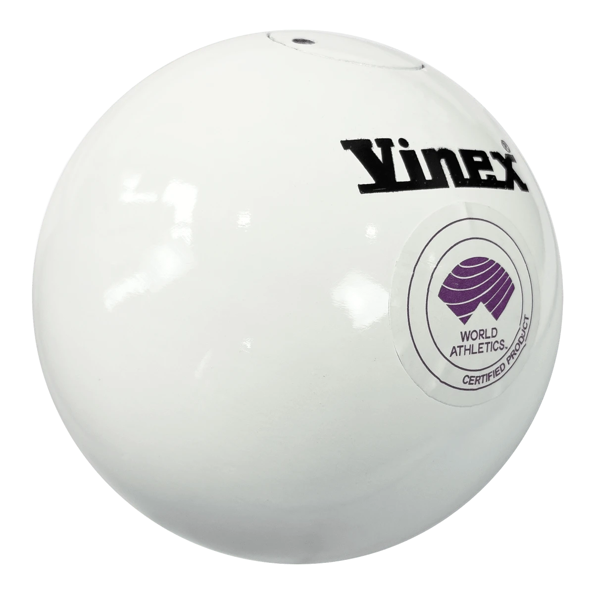 Peso de atletismo de aço 4,00kg 103mm Vinex - Certificado WA-IAAF