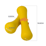 Conjunto 6 Halteres Neoprene 0,5 1 e 1,5kg e Suporte Envolst