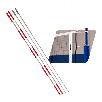 Antenas de Voleibol Rosqueáveis de Fibra de Vidro Velden - Par