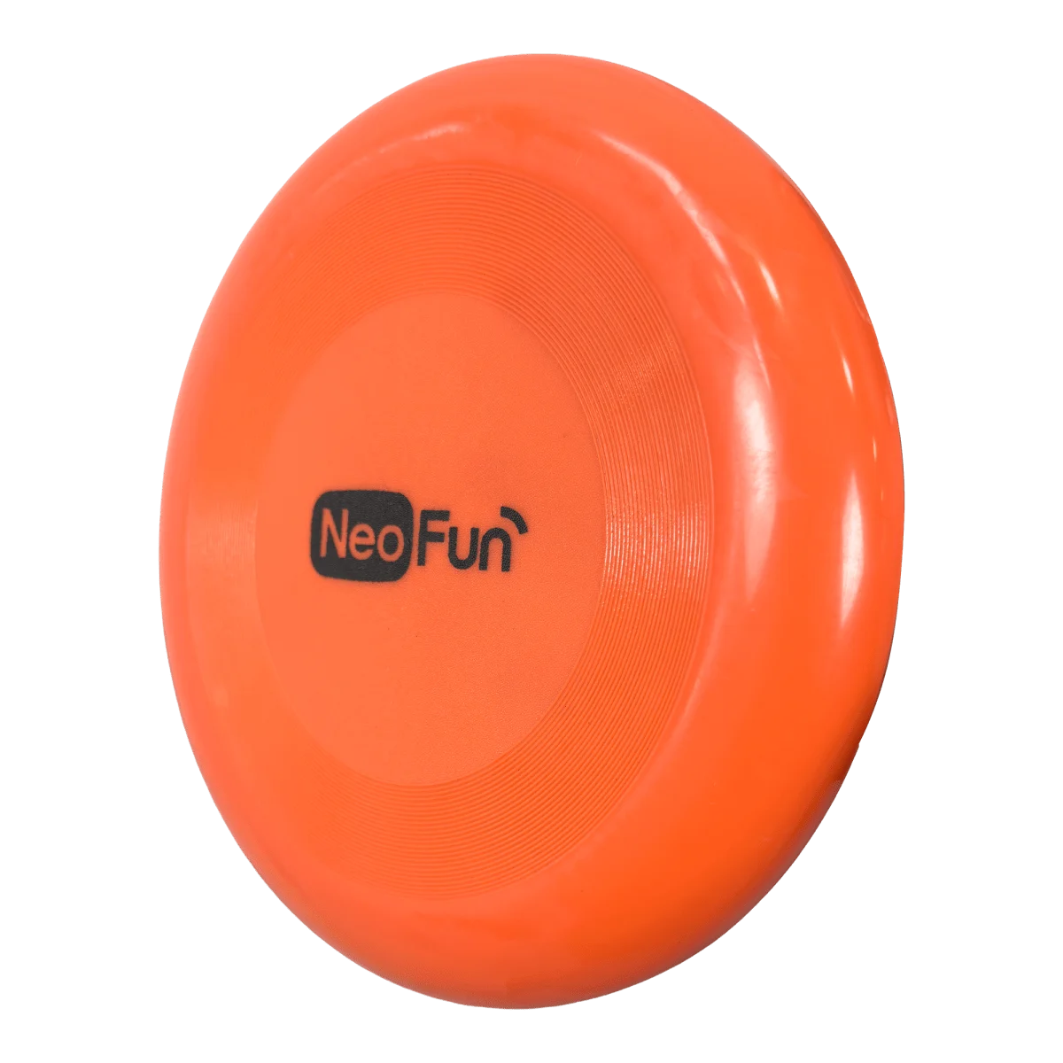 Frisbee de plástico macio  soft para recreação Neofun Laranja
