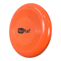 Frisbee de plástico macio  soft para recreação Neofun Laranja