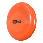 Frisbee de plástico macio  soft para recreação Neofun Laranja