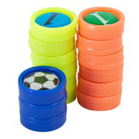 Prancheta tática magnética com caneta para treinamento de futsal Pista e Campo - Modelo pasta preta