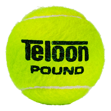 Bola de Tênis Pound Teloon ITF Tubo 3un