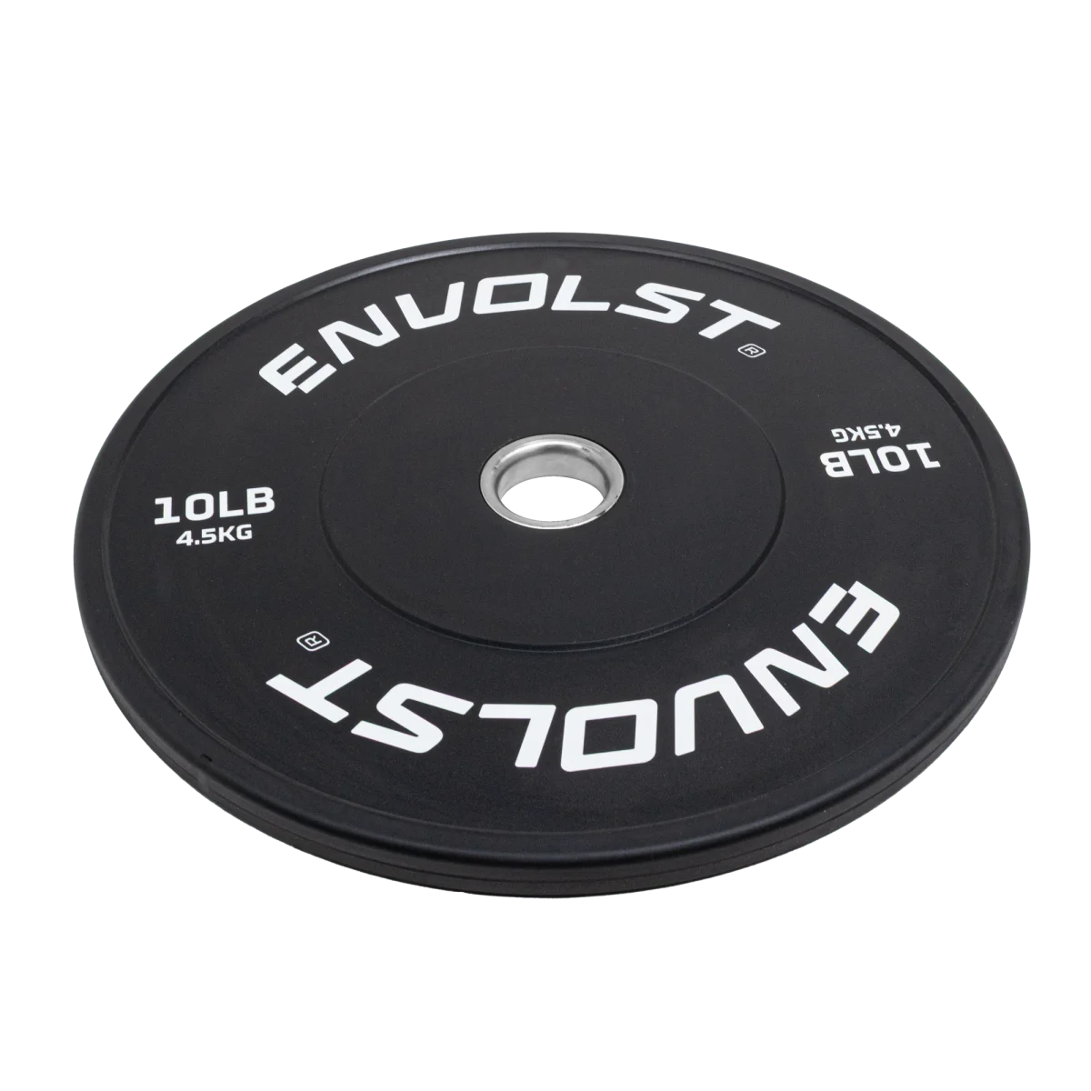 Anilha Olímpica Bumper para Crossfit e LPO 10Lb Envolst