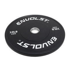 Anilha Olímpica Bumper para Crossfit e LPO 10Lb Envolst