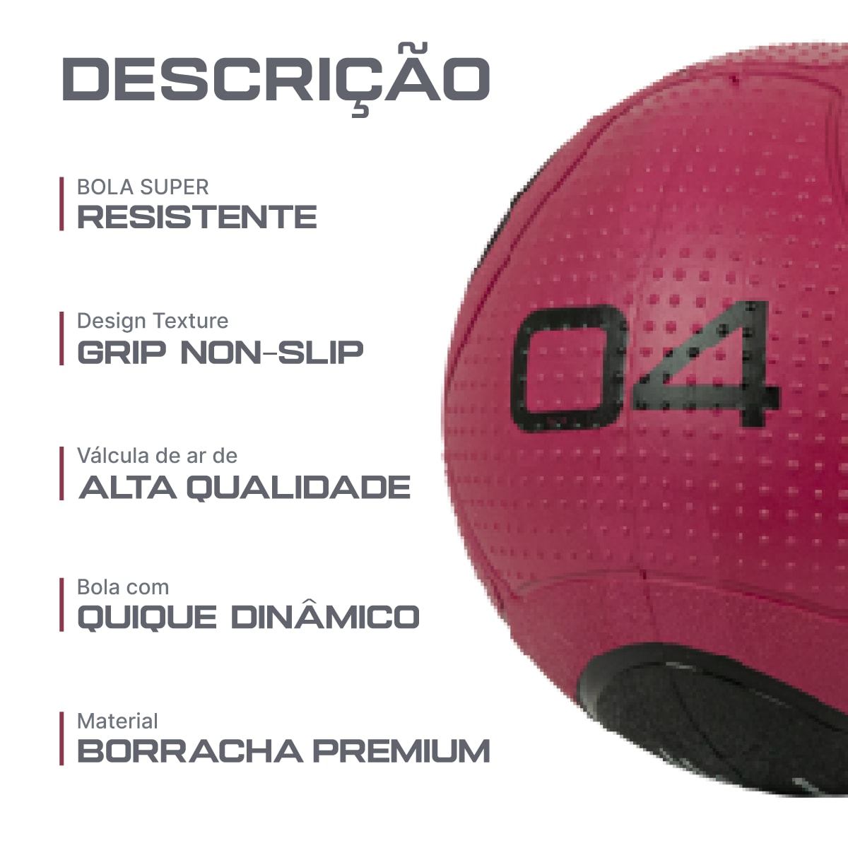 Medicine Ball 4kg com Quique Envolst para Força Funcional