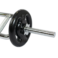 Par de Presilhas Rosca 28mm para Barra Musculação Envolst