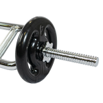 Par de Presilhas Rosca 28mm para Barra Musculação Envolst