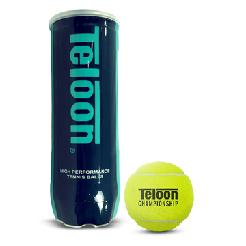 Bolas de Tênis Oficial Championship ITF 3 Unidades Teloon