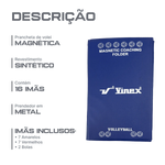 Prancheta magnética para treinador de handebol Vinex
