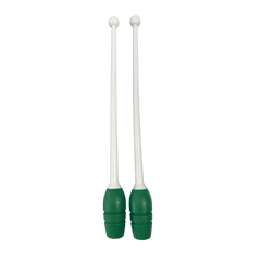 Maça oficial ginástica rítmica juvenil 40cm conectável Pista e Campo - Preto e Rosa
