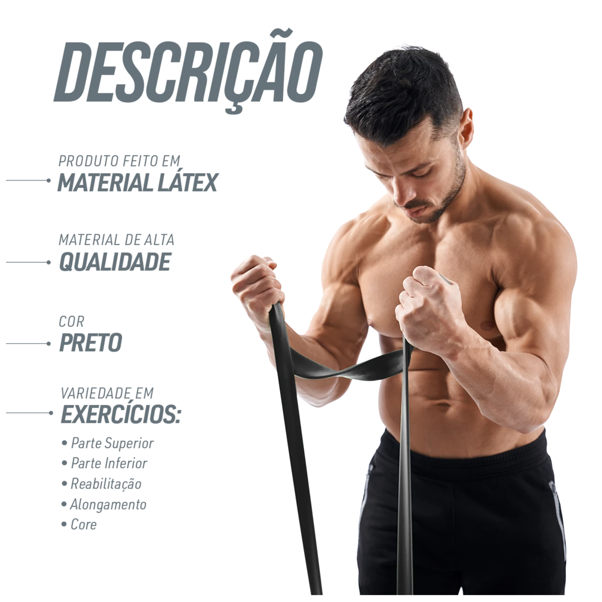 Super Band 2.1 Elástico Extensor Borracha Envolst