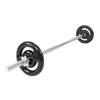 Barra de Musculação Reta 1,20m Maciça 28mm com Rosca Envolst