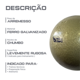 Peso de ferro 5kg Pista e Campo