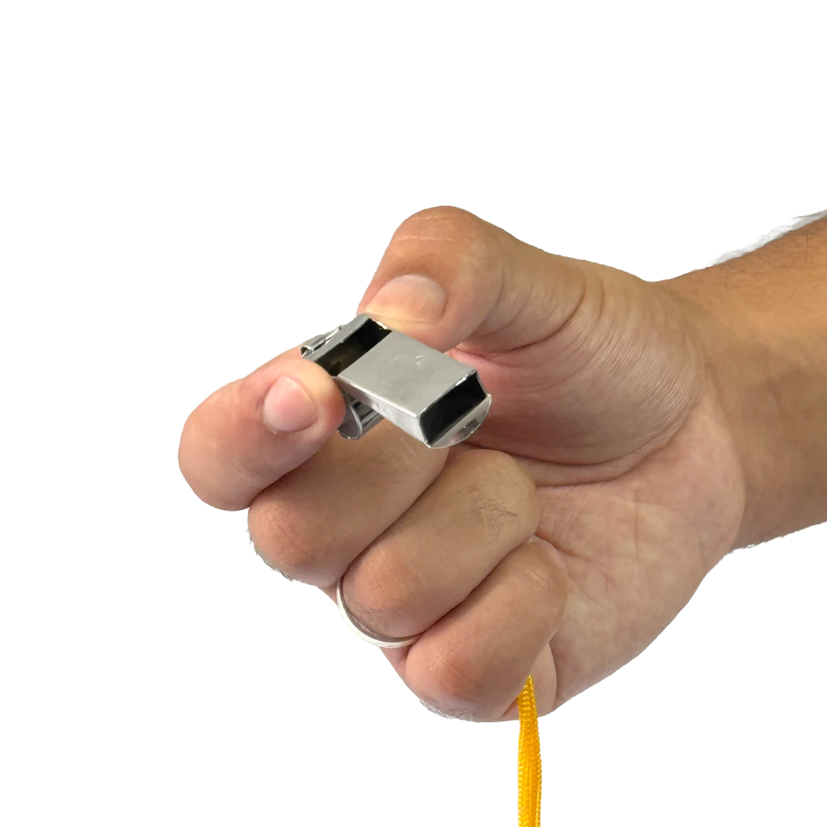 Apito de inox com cordão Velden