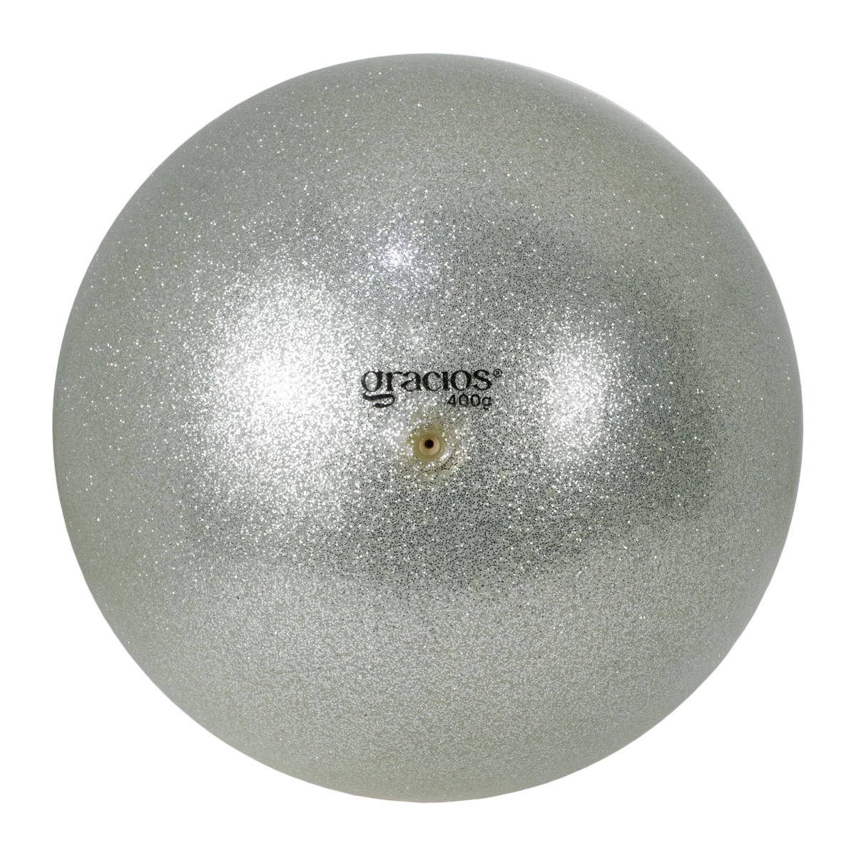 Bola Ginástica Rítmica Oficial 400g Glitter Gracios - Roxo
