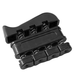 Exercitador para mãos e dedos com molas Envolst - Cor: Preto