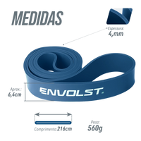 Super Band 6.4 Elástico Extensor Borracha Envolst